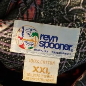 reyn spooner Shirts - Men's Reyn Spooner half button shirt, XXL reyn spooner Shirts - Men's Reyn Spooner half button shirt, XXL